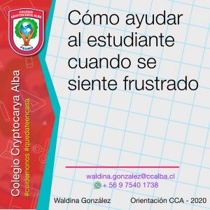 Read more about the article Cómo Ayudar al Estudiante Cuando se Siente Frustrado