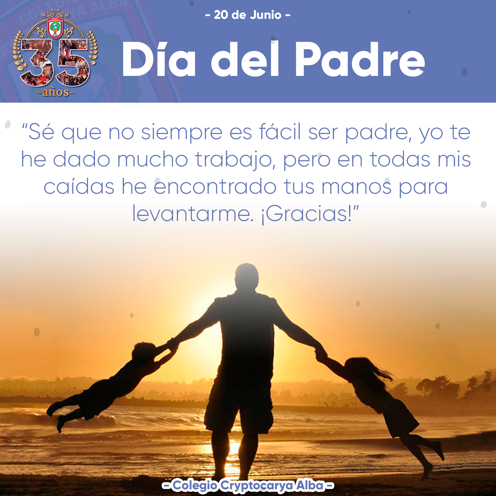 Lee más sobre el artículo Feliz Día del Padre!