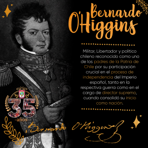 Read more about the article Natalicio Bernardo O’Higgins