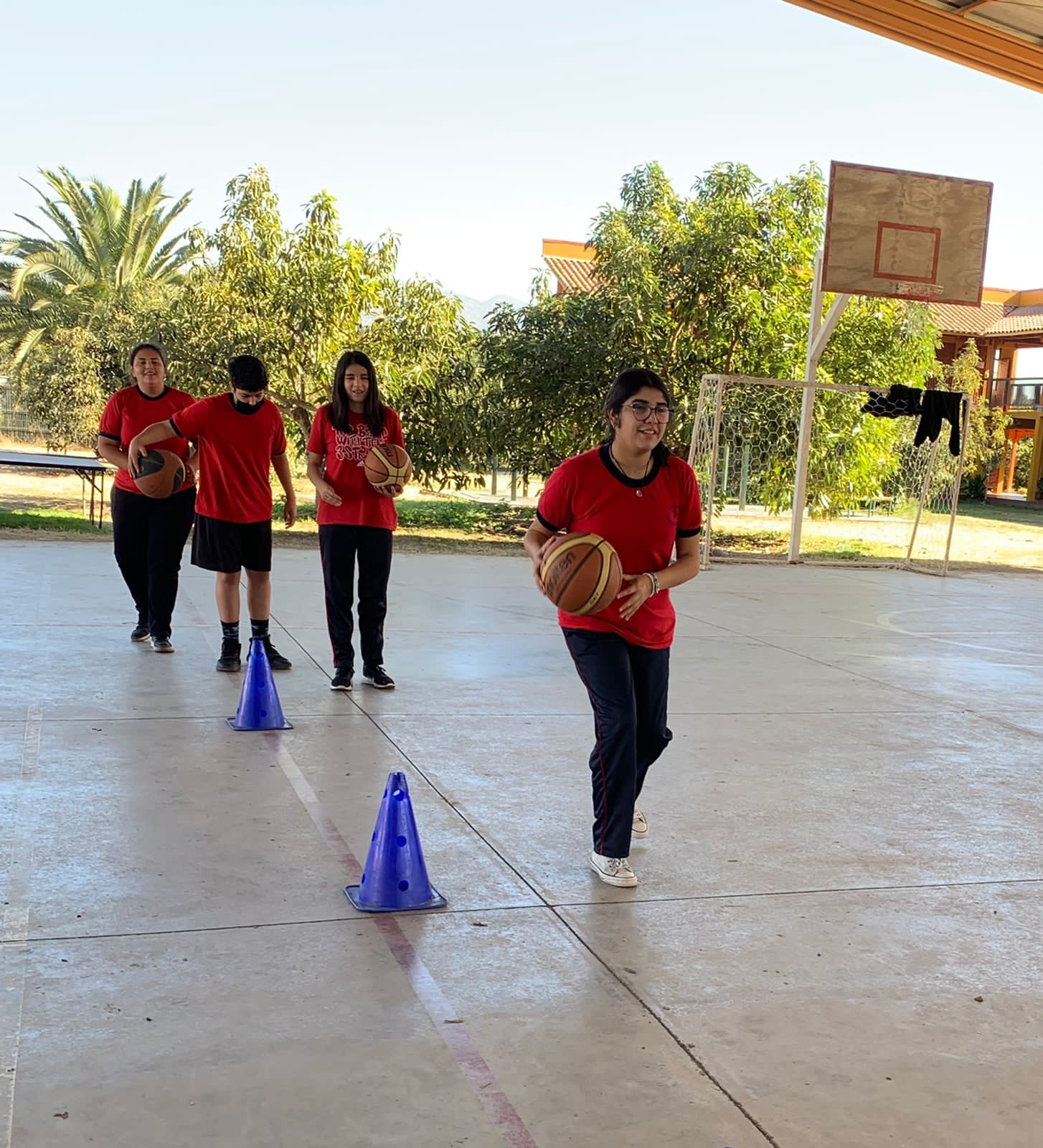 Lee más sobre el artículo Taller de Basquetbol en el Cryptocarya Alba