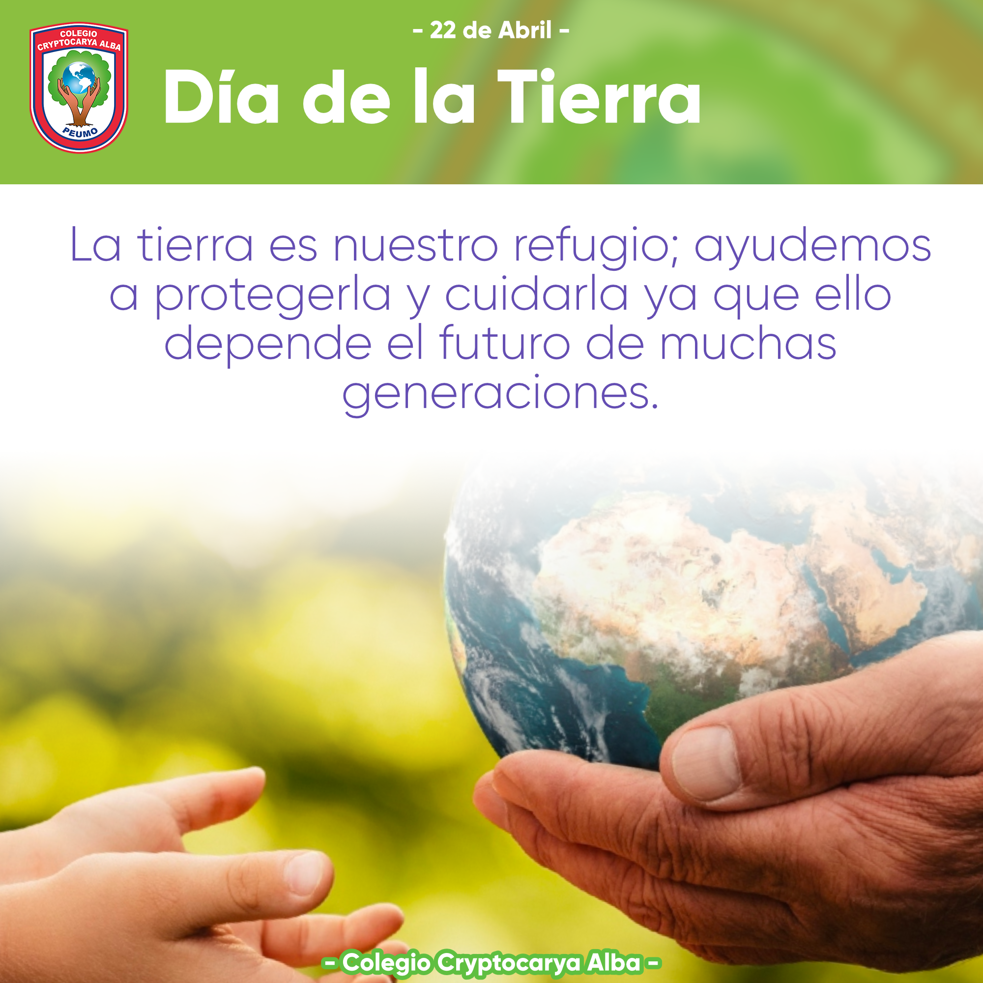 Lee más sobre el artículo Día de la Tierra 2022
