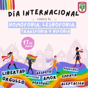 Read more about the article DIA INTERNACIONAL CONTRA LA DISCRIMINACIÓN POR LA ORIENTACIÓN SEXUAL E IDENTIDAD DE GÉNERO