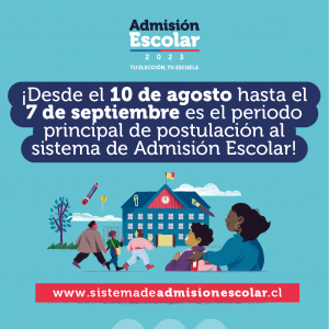 Read more about the article Pronto comienza el proceso de Admisión Escolar 2023