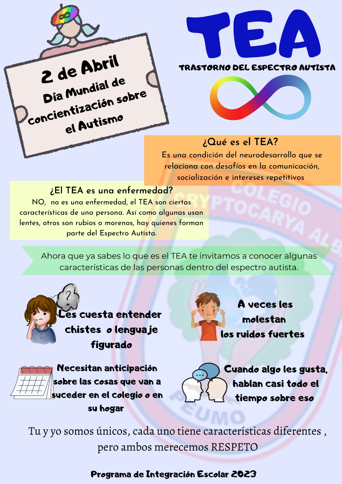 Lee más sobre el artículo Día Mundial de Concientización sobre el Autismo