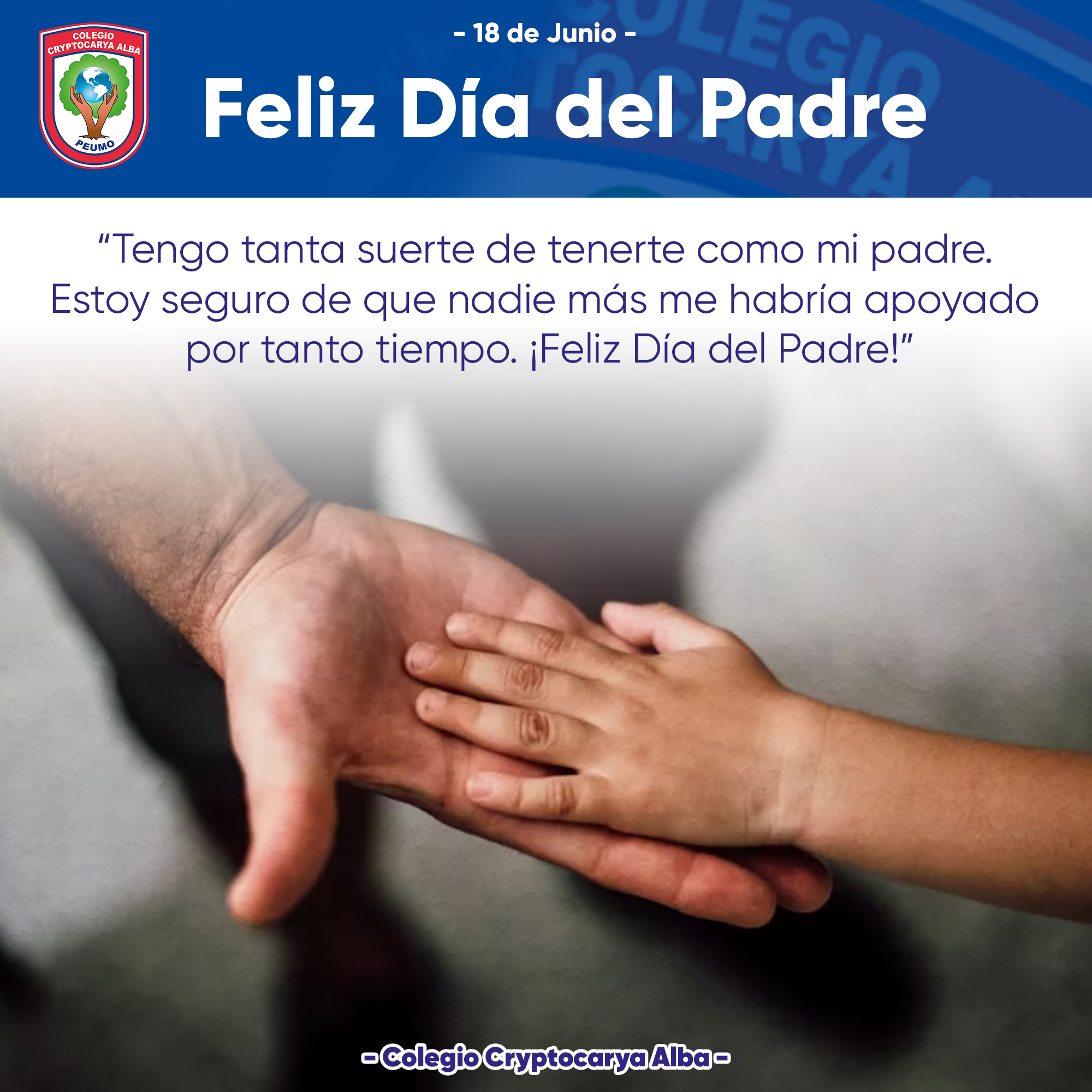 Lee más sobre el artículo ¡Feliz Día del Padre!