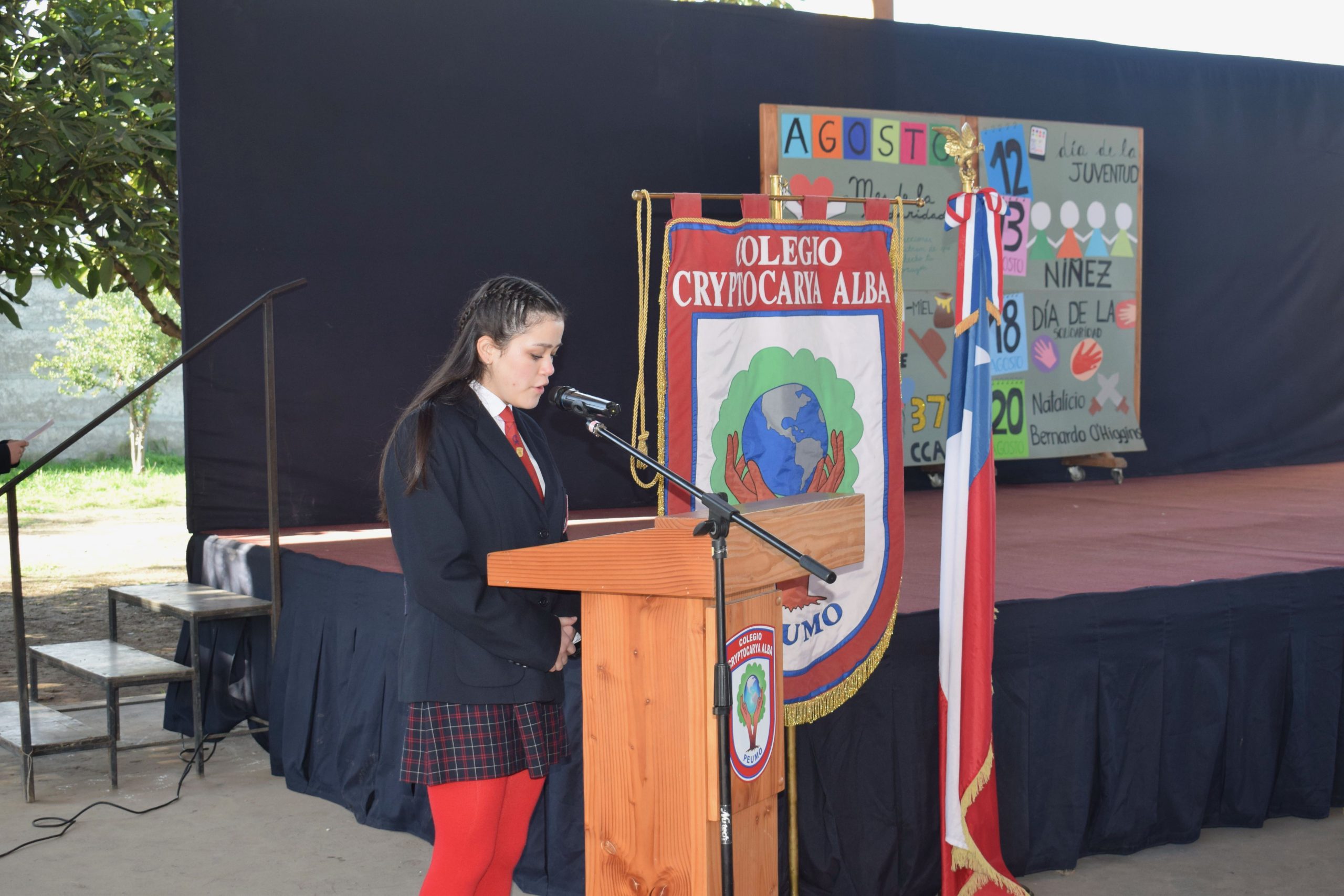 Lee más sobre el artículo ¡Revivamos juntos el emocionante Acto Mensual de Agosto celebrado ayer, a cargo de 1ro Medio!