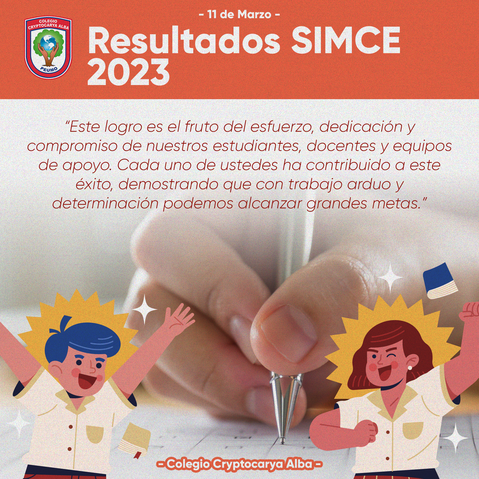 En este momento estás viendo ¡Celebramos juntos nuestros logros en los resultados SIMCE 2023!